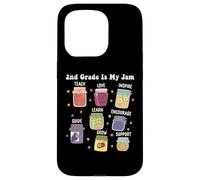 2nd Grade Is My Jam Cute Teacher Student Back to School Case for iPhone 15 Pro