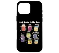 2nd Grade Is My Jam Cute Teacher Student Back to School Case for iPhone 16 Pro Max