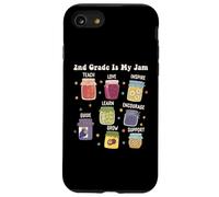 2nd Grade Is My Jam Cute Teacher Student Back to School Case for iPhone SE (2020) / 7/8