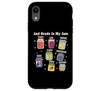 2nd Grade Is My Jam Cute Teacher Student Back to School Case for iPhone XR