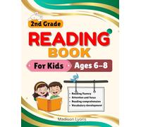 2nd Grade Reading Book for Kids Ages 6 - 8: 40 Joyful Stories with Comprehension Activities for Level 2 Readers