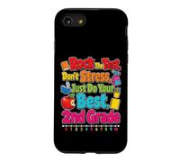 2nd Grade Rock The Test Don't Stress Testing Season Case for iPhone SE (2020) / 7/8