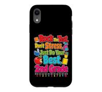 2nd Grade Rock The Test Don't Stress Testing Season Case for iPhone XR