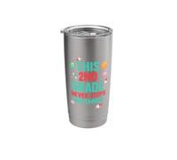 2nd Grade Space Astronomer Astronomy Science Astronaut Stainless Steel Insulated Tumbler