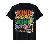 2nd Grade Squad Teacher Kind People are My Kind of People T-Shirt