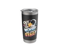 2nd Grade Star Astronomy Astrology Student Outer Space Stainless Steel Insulated Tumbler