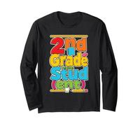 2nd Grade Stud (ent) Second Grader Funny First Day Long Sleeve T-Shirt