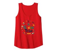 2nd Grade Tribe: School Spirit for Young Learners Tank Top, Women, Red, XL