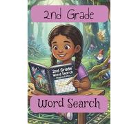 2nd Grade Word Search: Word Searches with Easy to Read Print about 2nd Grade, School, Reading and More| 6x9 inches, 105 pages | 50 + Puzzles… Gift Vacation, Holiday