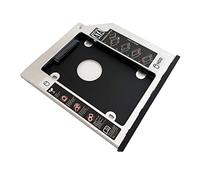 2nd Hard Drive HDD SSD Optical bay Caddy Adapter for Dell Latitude E4300 E4310 with Bezel Faceplate (E4300)
