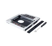 2nd HDD SSD Caddy SATA3 Second Solid State Hard Drive Enclosure for Apple iMac Late 2009 21.5 Inch Core 2 Duo 3.06 A1311 MB950LL/A MB950 Desktop PC, CD DVD SuperDrive Optical Bay Adapter New