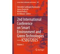 2nd International Conference on Smart Environment and Green Technologies-ICSEGT2025 : Volume 2