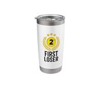 2nd Place First Loser Funny Second Place Trophy Stainless Steel Insulated Tumbler