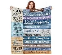 2nd Romantic Options for Her, Cotton Wedding Anniversary Decorations for Happy Occasions