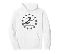 2ND SECOND AMENDMENT BETSY ROSS FLAG RING OF STARS Pullover Hoodie