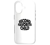 2nd second FAVORITE CHILD funny brother sister sibling twin Case for iPhone 17