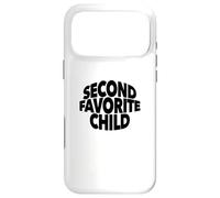 2nd second FAVORITE CHILD funny brother sister sibling twin Case for iPhone 17 Pro Max