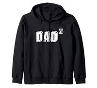 2nd second time Dad daddy to be Zip Hoodie