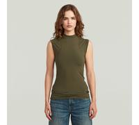 2nd Skin Mock T-Shirt - Green - Women XXL