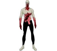 2nd Skin Zombie Jumpsuit Costume Adult X-Large 44-46