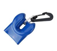 2nd Stage Regulator Octopus Retainer Clip Mouthpiece Holder to Secure Backup Scuba Regulators and Prevent Debris Entry (Blue)