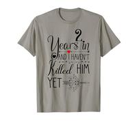 2nd Wedding Anniversary Gift for Her 2 Years of Marriage T-Shirt