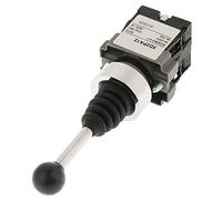 2NO 2-Position Self-Locking Joystick Switch Replacement for XD2PA12 Water Oil Dust Easy Mounting Long Life Industrial Control Circuits