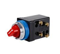 2NO2NC LA18-22X/2 Second Class LA18-22X/3 Third Rotary Push Btton Switches AC 380V 5A 2Pcs(LA18-22X-2)