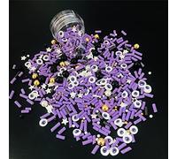 2ozs /Pack Eye Purple Mixes Slices Supplies Polymer Soft Clay DIY Decoration for Resin Nail Art Slime Kit DIY Cake Dessert Simulation Food Craft Making RT-Eye