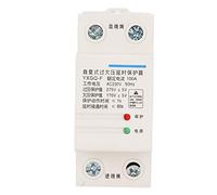 2P 100A Automatic Recovery Over Under Voltage Delay Relay Protector, Household Electrical Safety Device, AC230V 50Hz Voltage Protector with Electronic Components