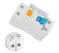 2P 1063A 10mA Differential Circuit Breaker 6KA 230V Safety Switch with Clear Wiring Diagram Above Test Button (63A)