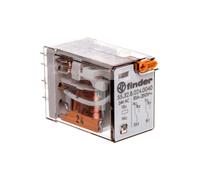 2P 10A Miniature Relay 24V AC Push Button 55.32.8.024.0040
