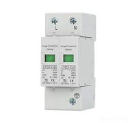 2P 10KA~100KA 275V 385V 420V AC SPD House surge Protector Protective Low-voltage Arrester Device Lightning Protection(420V,40KA-80KA)