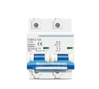 2P 125A 100A 80A DC MCB 600V Circuit breaker FOR PV System C curve Battery Main Switch(80A)
