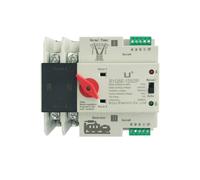 2p 125A ATS Dual Power Transfer Switch single Phase Rail Electrical Selector Switch 230V 110V Uninterrupted