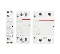 2P 16-100A AC 110V 220V 50/60Hz Din Rail Household AC Modular Contactor Switch Controller 2NO 2NC 1NO1NC DIY Home Hotel(32A,2NC,110v)