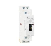 2P 16A 20A 25A 2NO 220V 50/60Hz Manual Control Home AC Contactor Din Rail Type(2P 16A 2NC 220V)