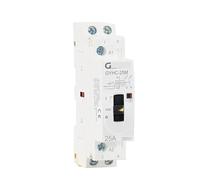 2P 16A 20A 25A 2NO 220V 50/60Hz Manual Control Home AC Contactor Din Rail Type(2P 25A 2NC 220V)