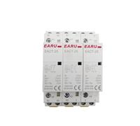 2P 16A 20A 25A AC 110V 220V 50/60Hz Coil Din Rail Household Modular Contactor Switch 2NO 2NC 1NO1NC(220V,25A_2NO)