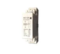 2P 25A 220V/230V 50/60HZ Din Rail Household AC Contactor 1NO 1NC 1NO+1NC 2NO 2NC(1NO 1NC)