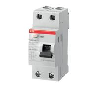 2P 25A 30mA Differential Current Switch AC FH200 2CSF202002R1250