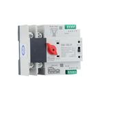 2P 2P 63A 100A Din Rail ATS Dual Power Automatic Transfer Switch Electrical Selector Switches Uninterrupted Power(100A)