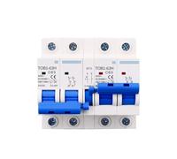 2P+2P AC Dual power Manual transfer switch Circuit breaker MCB 50HZ/60HZ AUOQKQUT(10A)