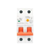 2P 30mA Type AC A RCBO RCCB MCB Electronic Residual Current Circuit Breaker Over Short Current Leakage Protection EAL-1 40/63A(Type A 30mA,63A)