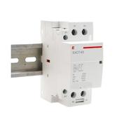 2P 32A 2NO 2NC 1NO1NC Modular Contactor Switch Controller DIN Rail Mounting 24V AC 220V 230V 110V 50/60Hz Automatic(2NO,220V)