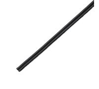 2P 3P 4P 6P 8P 10P Multi-core Soft Silicone Parallel Wire 30 28 26 24 22 20AWG Fexible High Temperature Resistant Copper Cables(Black-2P,20 METERS_30AWG)