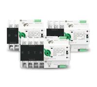 2P 3P 4P ATS For PV And Inverter Dual Power Automatic Transfer Switches 63A 100A 125A 1pcs(2P,63A)
