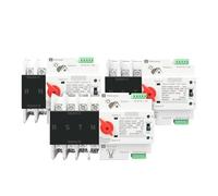2P 3P 4P Din Rail for PV and inverter Dual Power Automatic Transfer Selector Switches Uninterrupted 63A 100A 125A BIANMTSW(2p,63A)