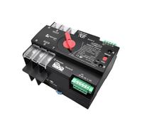 2P 3P 4P WIFI Smart ATS Timer 230V Dual Power Automatic Transfer Selector Switch Uninterrupted Remote Control 125A(3P 230VAC WIFI ATS,63A)