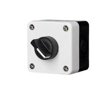 2P/3P Two/Three Position 10A Rotary Button Box Switch Waterproof Industrial Control Power NO NC(2 Position)